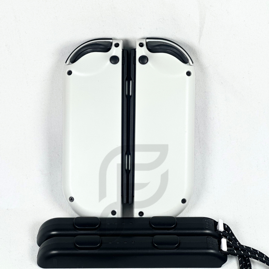 White OLED Hall Effect Never Drift JoyCons For Nintendo Switch/ Switch OLED
