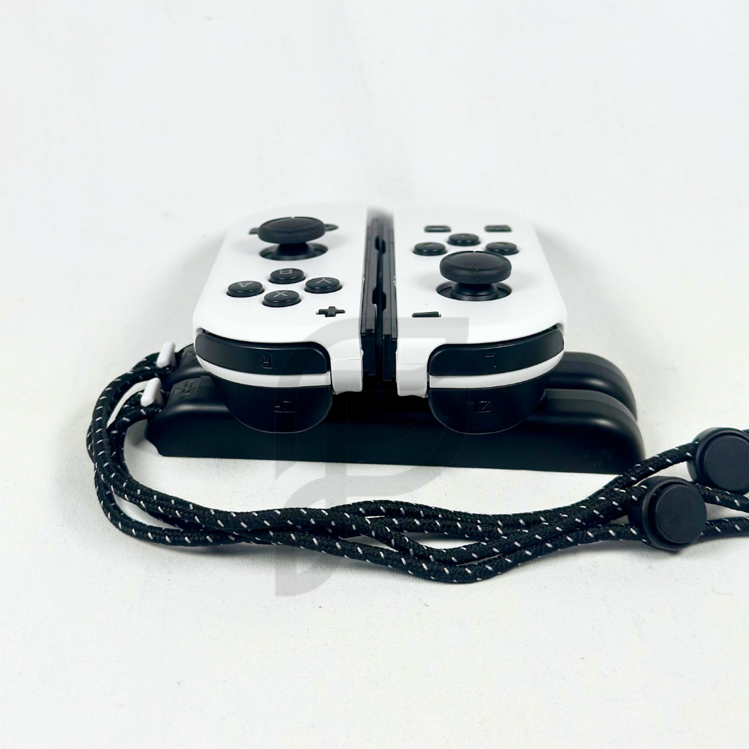 White OLED Hall Effect Never Drift JoyCons For Nintendo Switch/ Switch OLED