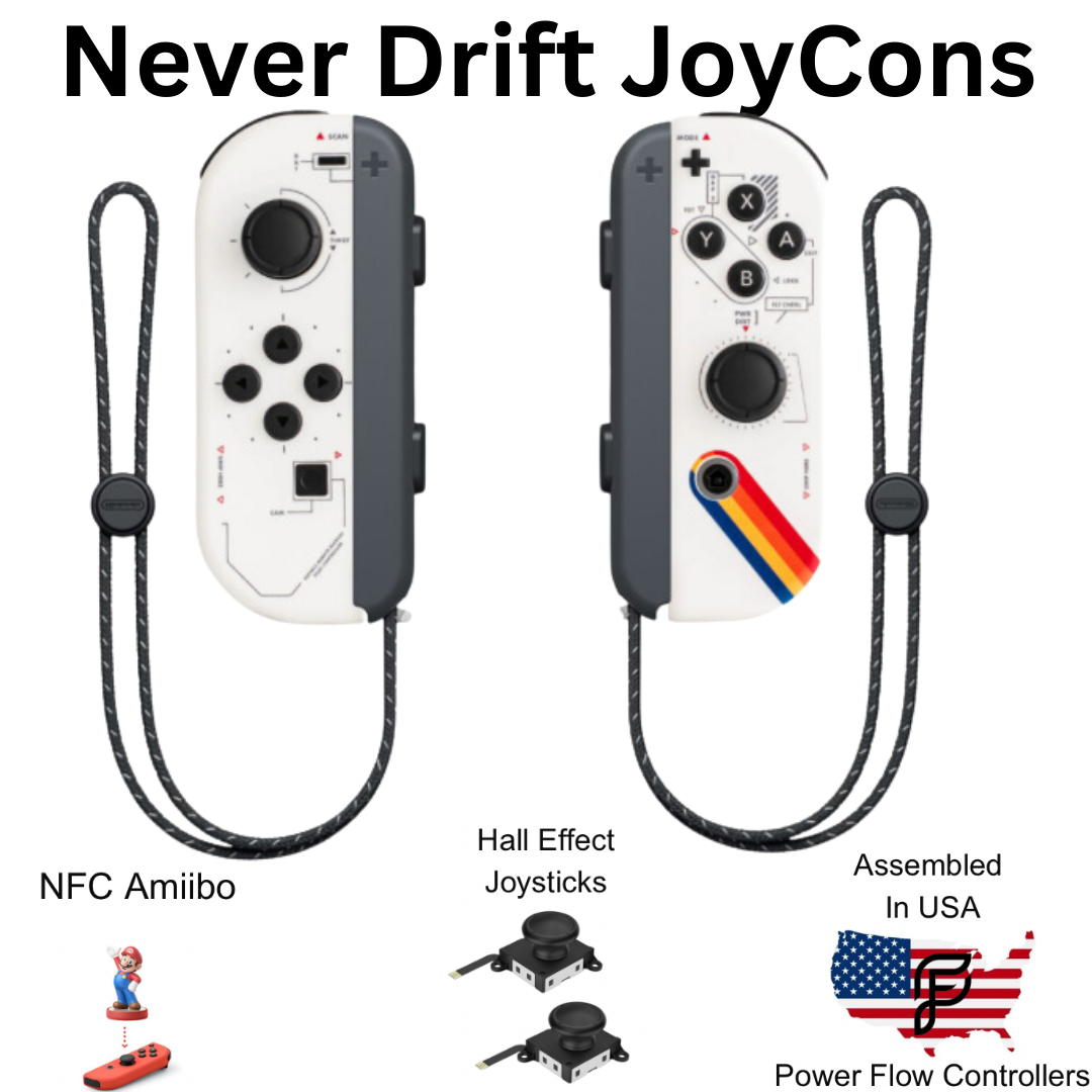 Star Field Hall Effect Never Drift JoyCons For Nintendo Switch/ Switch OLED