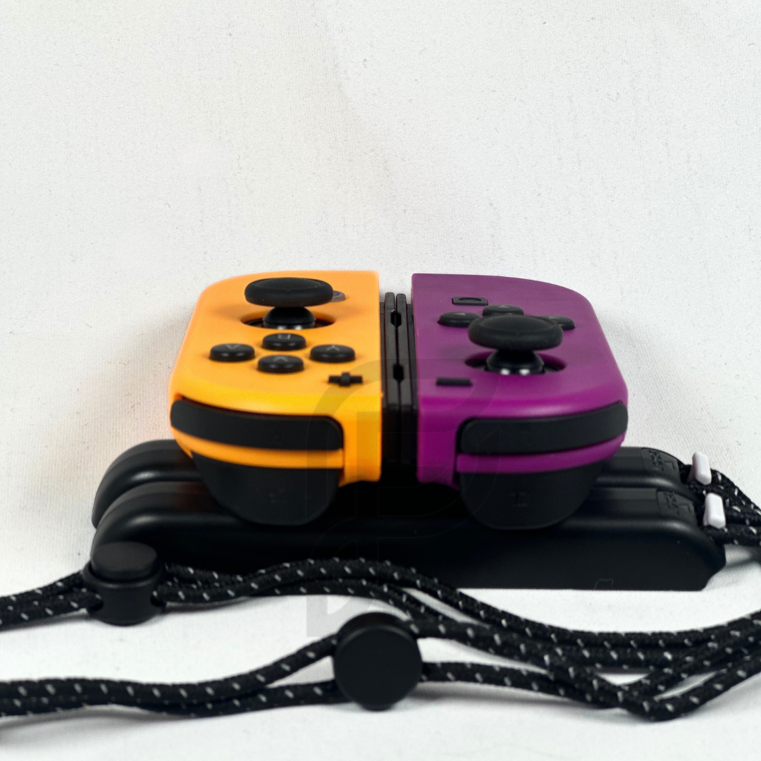Purple Orange Neon Hall Effect Never Drift JoyCons For Nintendo Switch/ Switch OLED