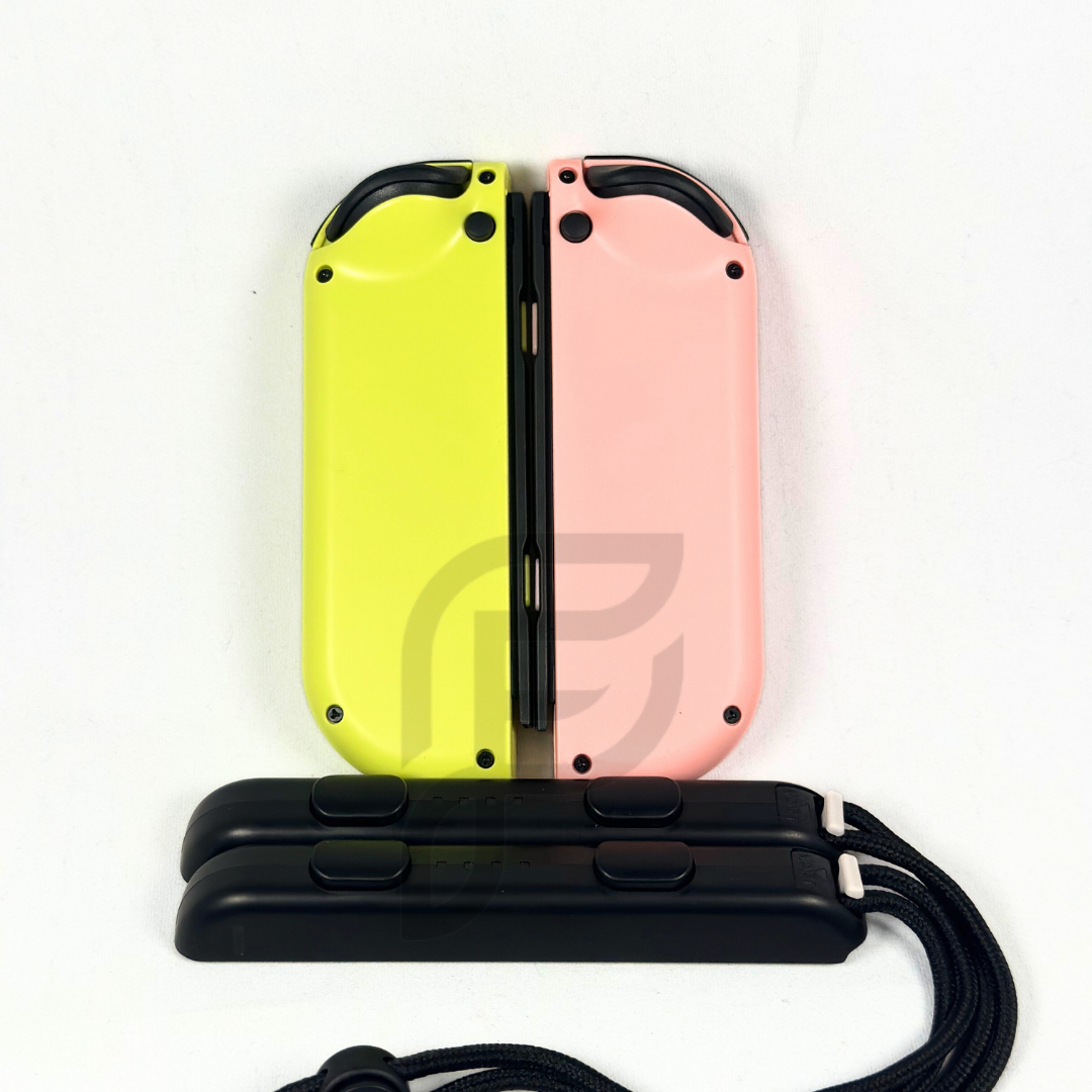 Pastel Pink Yellow Hall Effect Never Drift JoyCons For Nintendo Switch/ Switch OLED