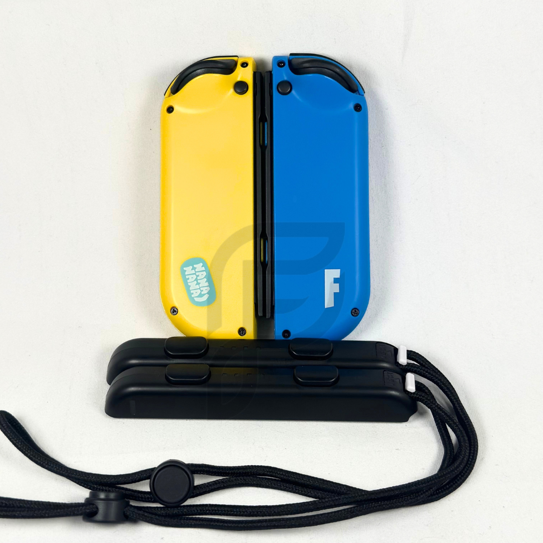 Fortnite Fleet Force Banana Hall Effect Never Drift JoyCons For Nintendo Switch/ Switch OLED