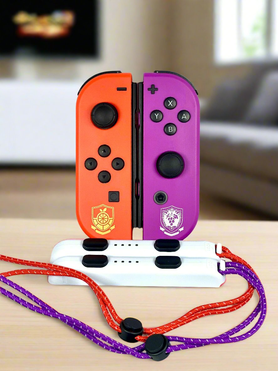 Pokémon Scarlet Violet Never Drift Wireless Joy-Con Controllers for Nintendo Switch/Lite/OLED