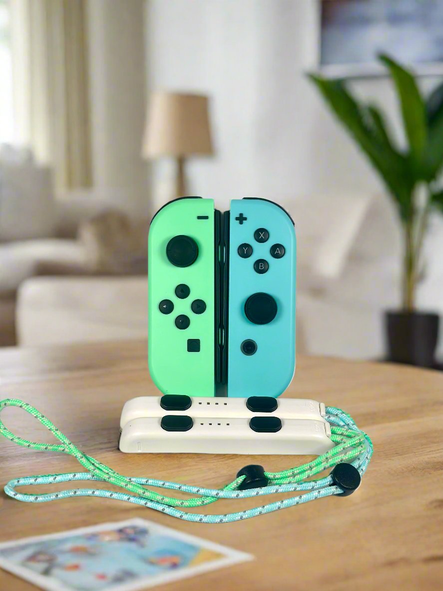 NFC Hall Effect Joysticks Wireless Joy-Con Controllers for Nintendo Switch - Animal Crossing