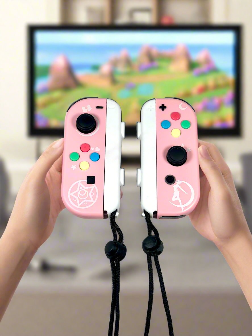 Sailor Moon Never Drift Wireless Joy-Con Controllers for Nintendo Switch/Lite/OLED