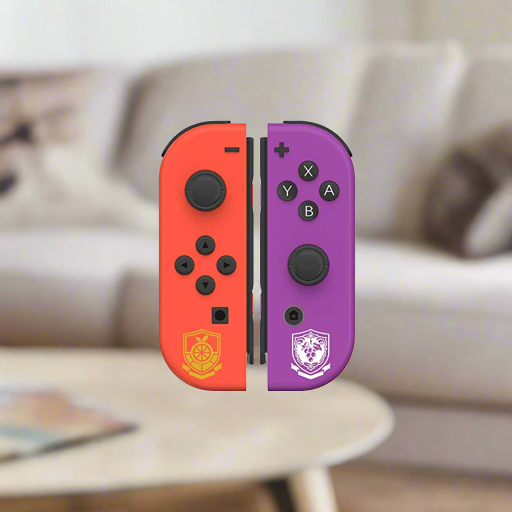 Pokémon Scarlet Violet Never Drift Wireless Joy-Con Controllers for Nintendo Switch/Lite/OLED