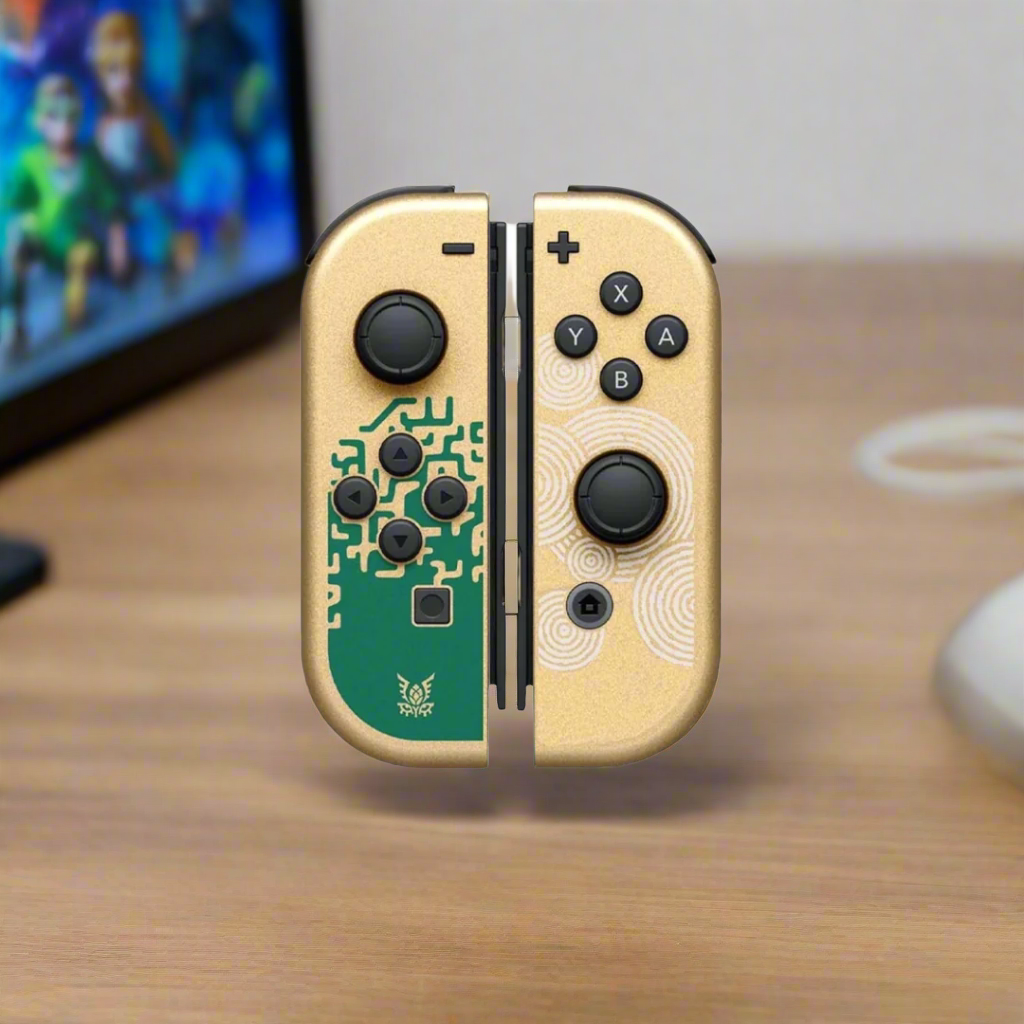 Zelda Tears Of The Kingdom Never Drift Wireless Joy-Con Controllers for Nintendo Switch/Lite/OLED